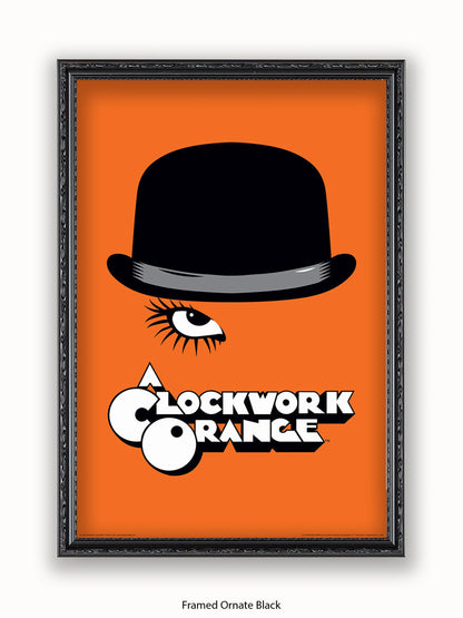 A Clockwork Orange Eye Hat Poster