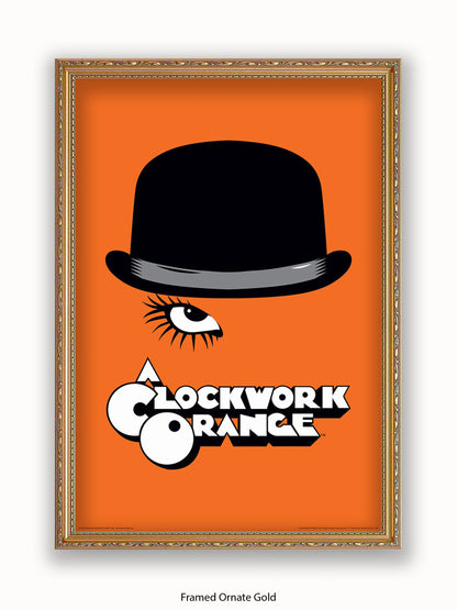 A Clockwork Orange Eye Hat Poster