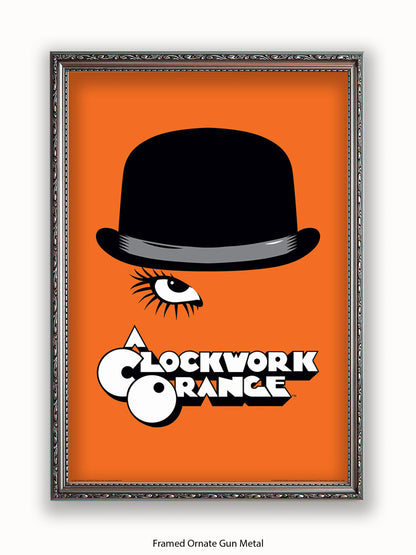A Clockwork Orange Eye Hat Poster