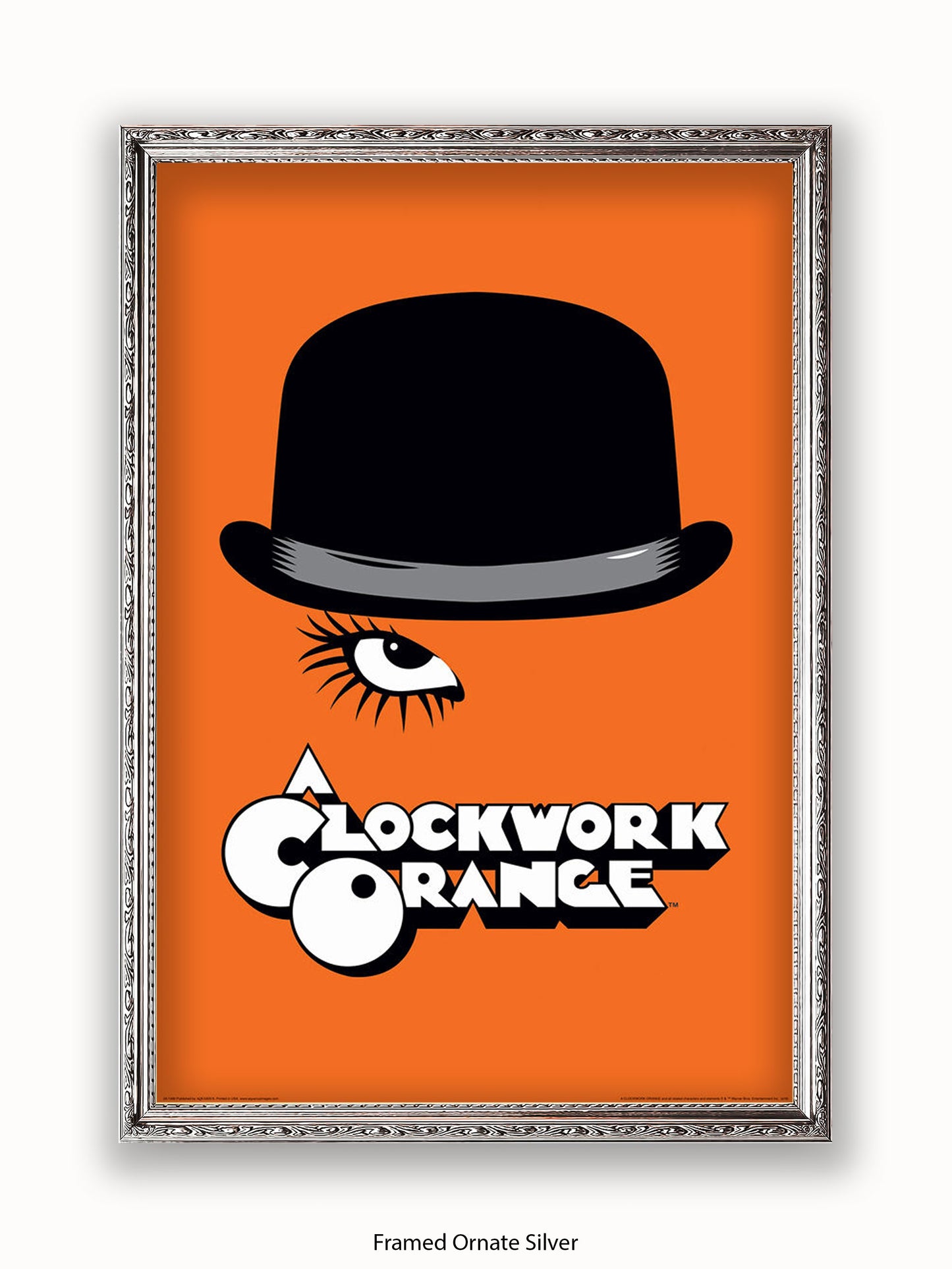 A Clockwork Orange Eye Hat Poster