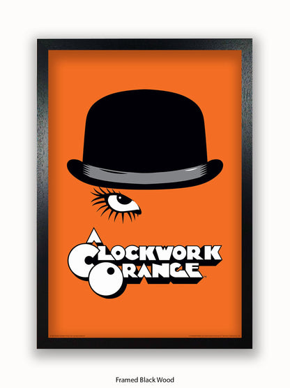 A Clockwork Orange Eye Hat Poster