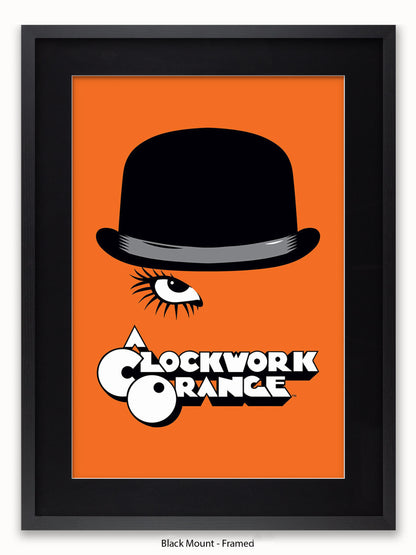 A Clockwork Orange Eye Hat Poster