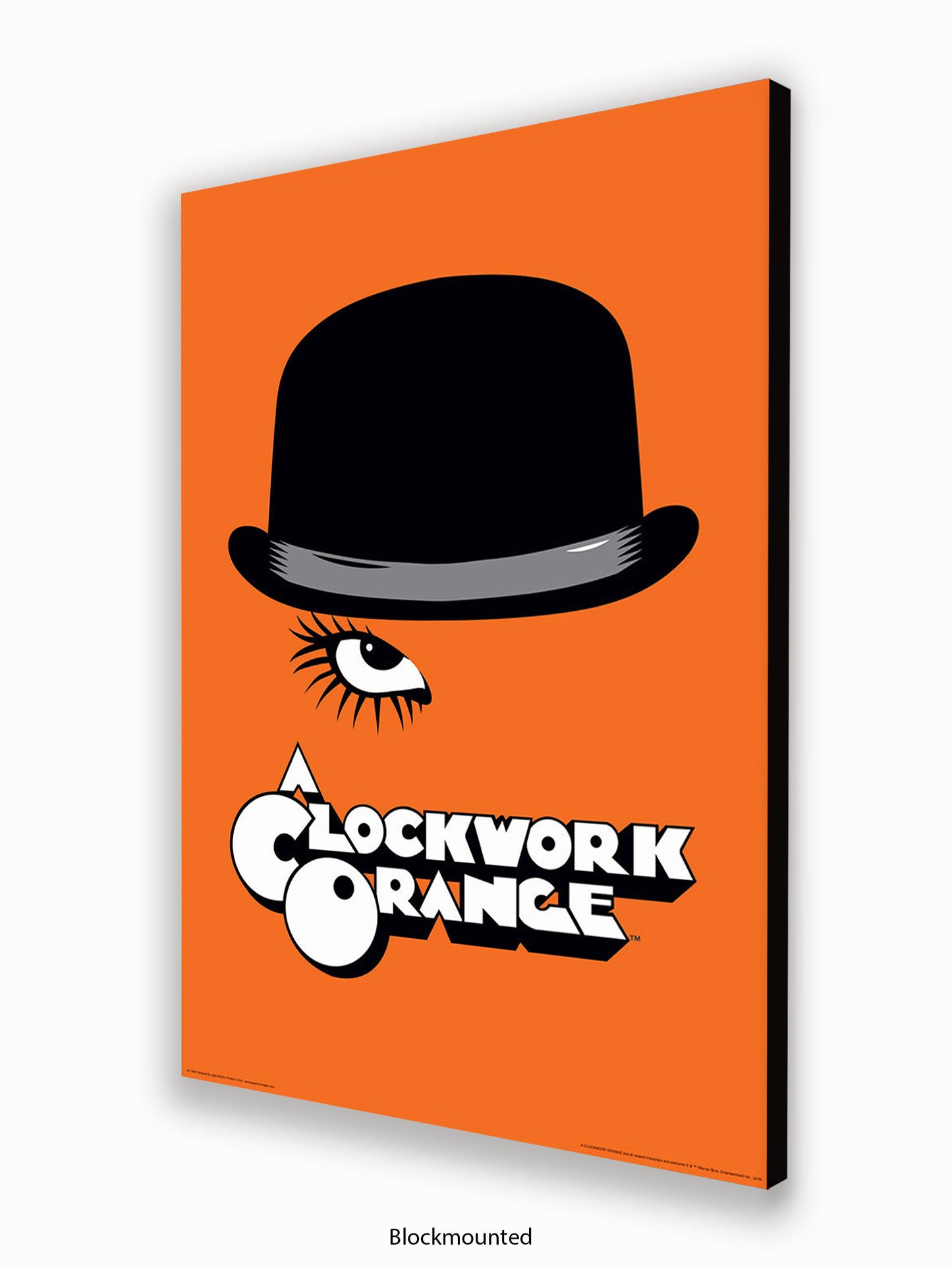 A Clockwork Orange Eye Hat Poster