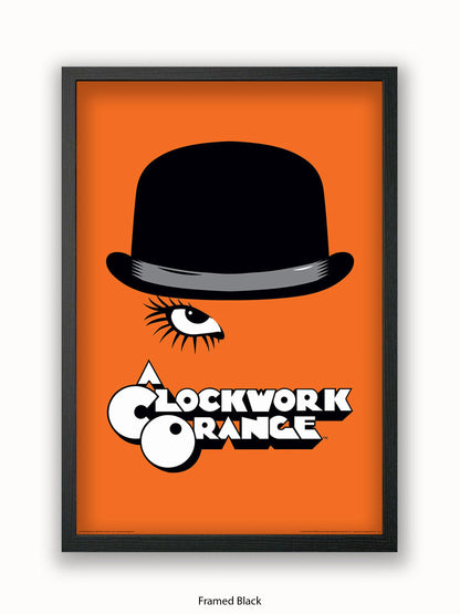 A Clockwork Orange Eye Hat Poster