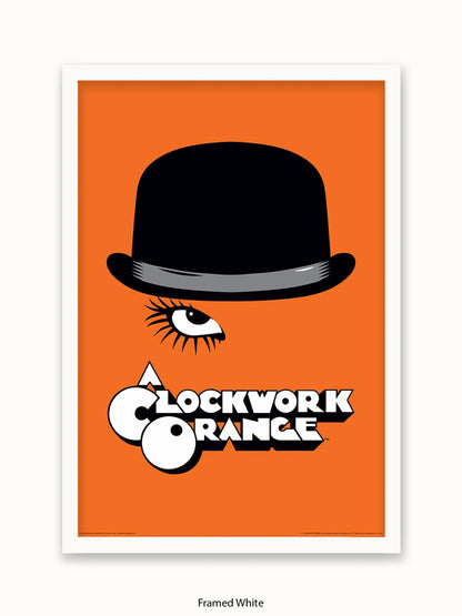 A Clockwork Orange Eye Hat Poster