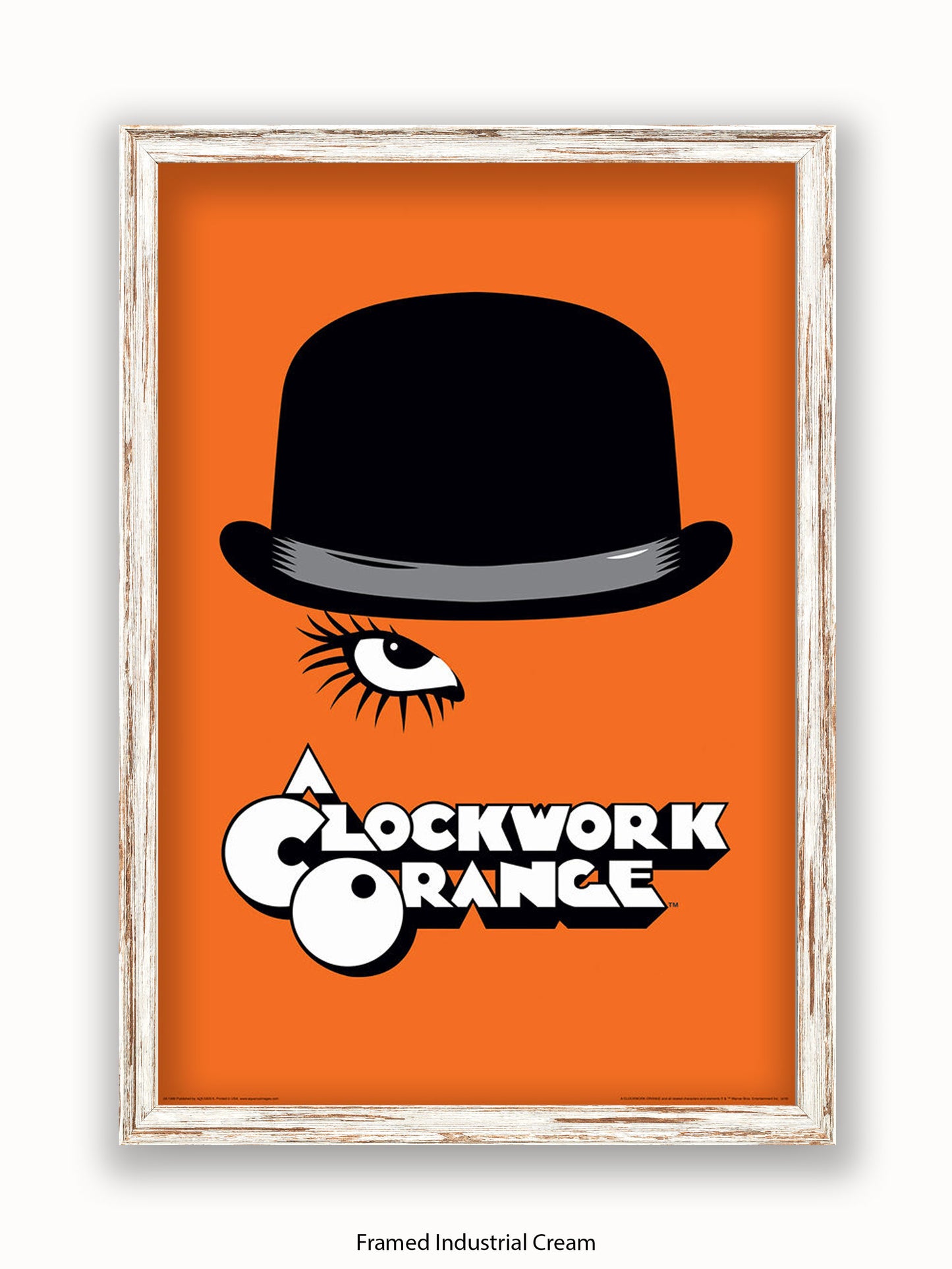 A Clockwork Orange Eye Hat Poster