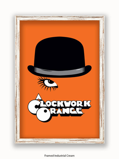 A Clockwork Orange Eye Hat Poster