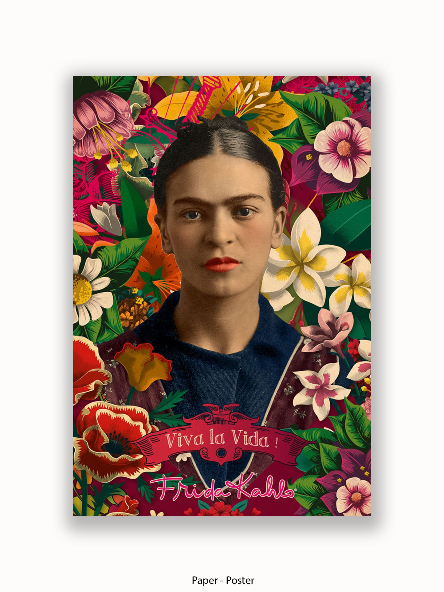 Frida Kahlo Viva La Vida Poster
