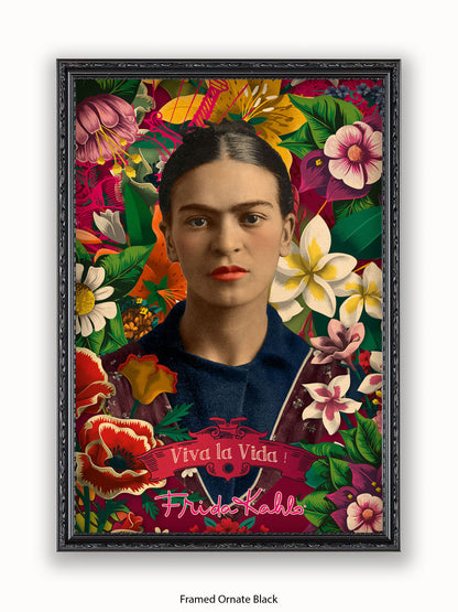 Frida Kahlo Viva La Vida Poster
