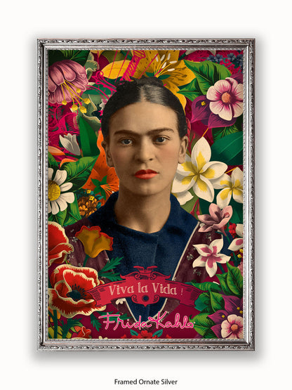 Frida Kahlo Viva La Vida Poster