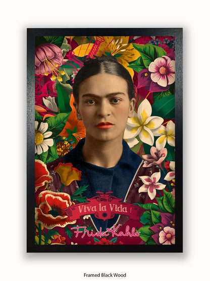 Frida Kahlo Viva La Vida Poster