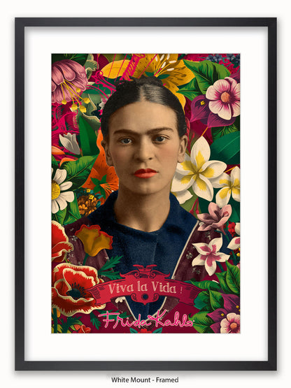 Frida Kahlo Viva La Vida Poster