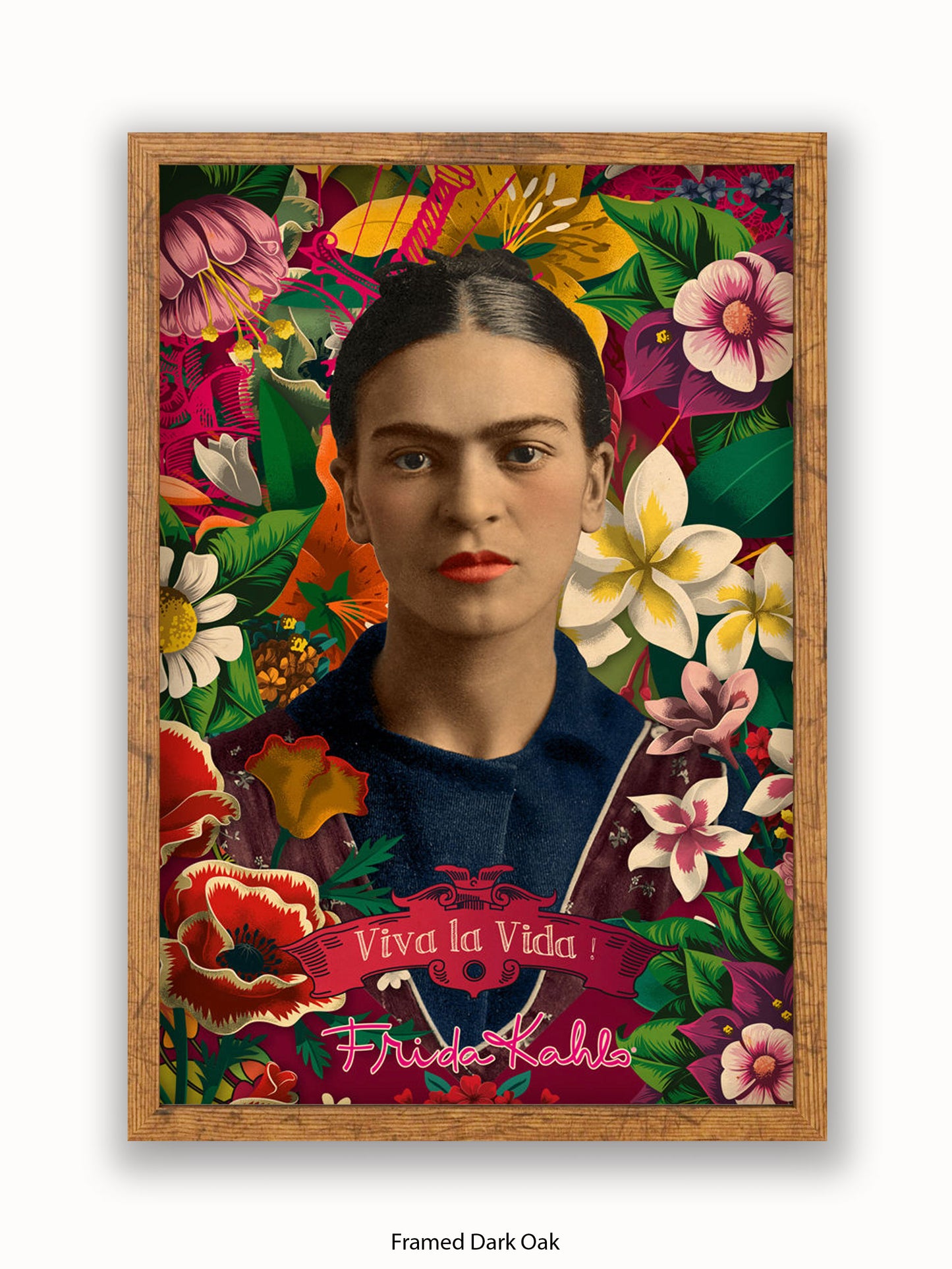 Frida Kahlo Viva La Vida Poster