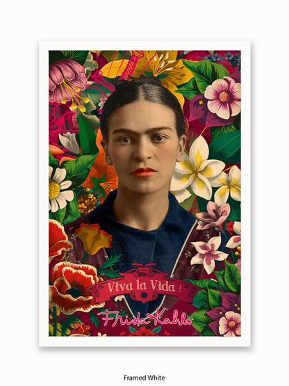 Frida Kahlo Viva La Vida Poster