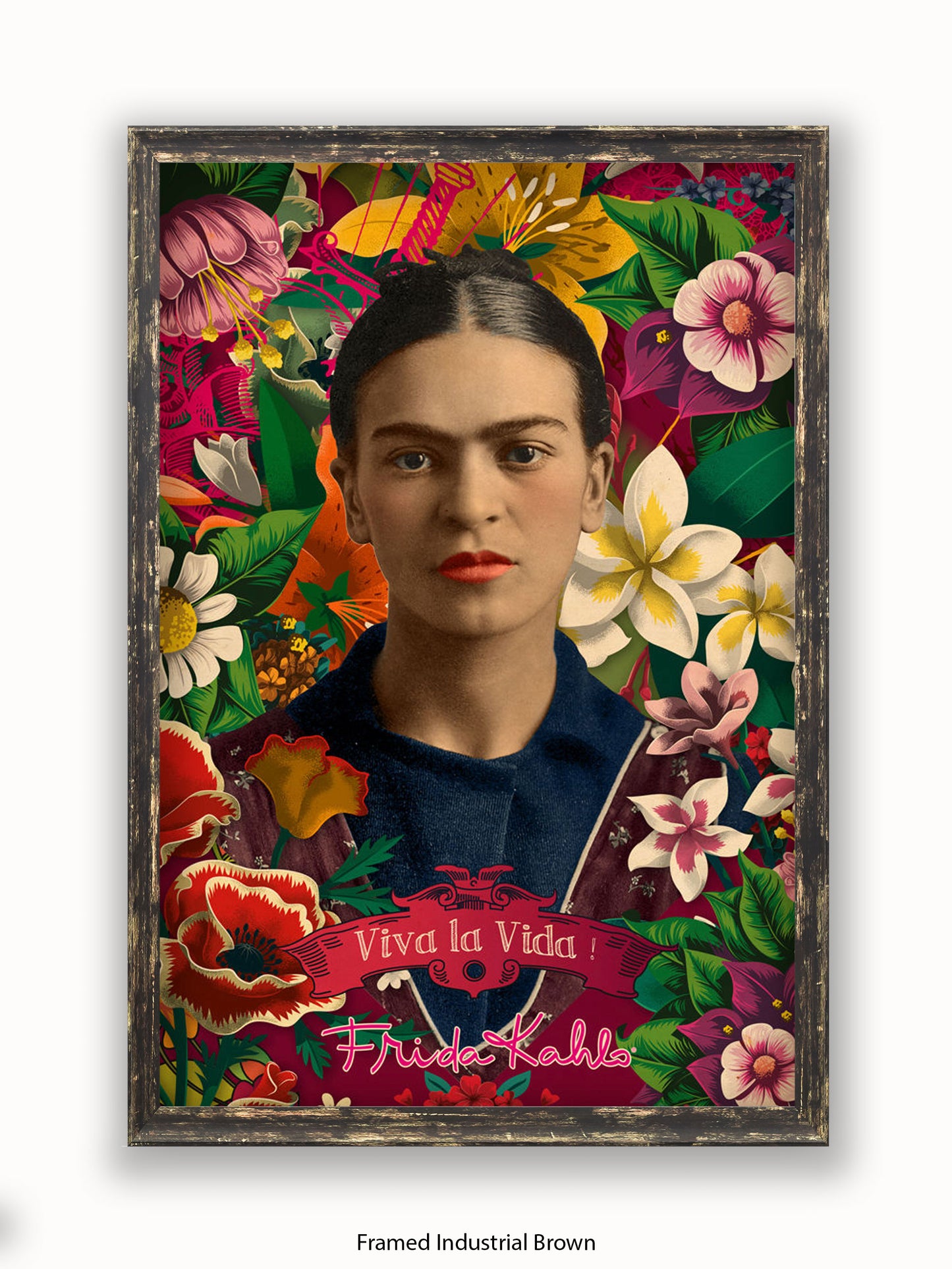 Frida Kahlo Viva La Vida Poster