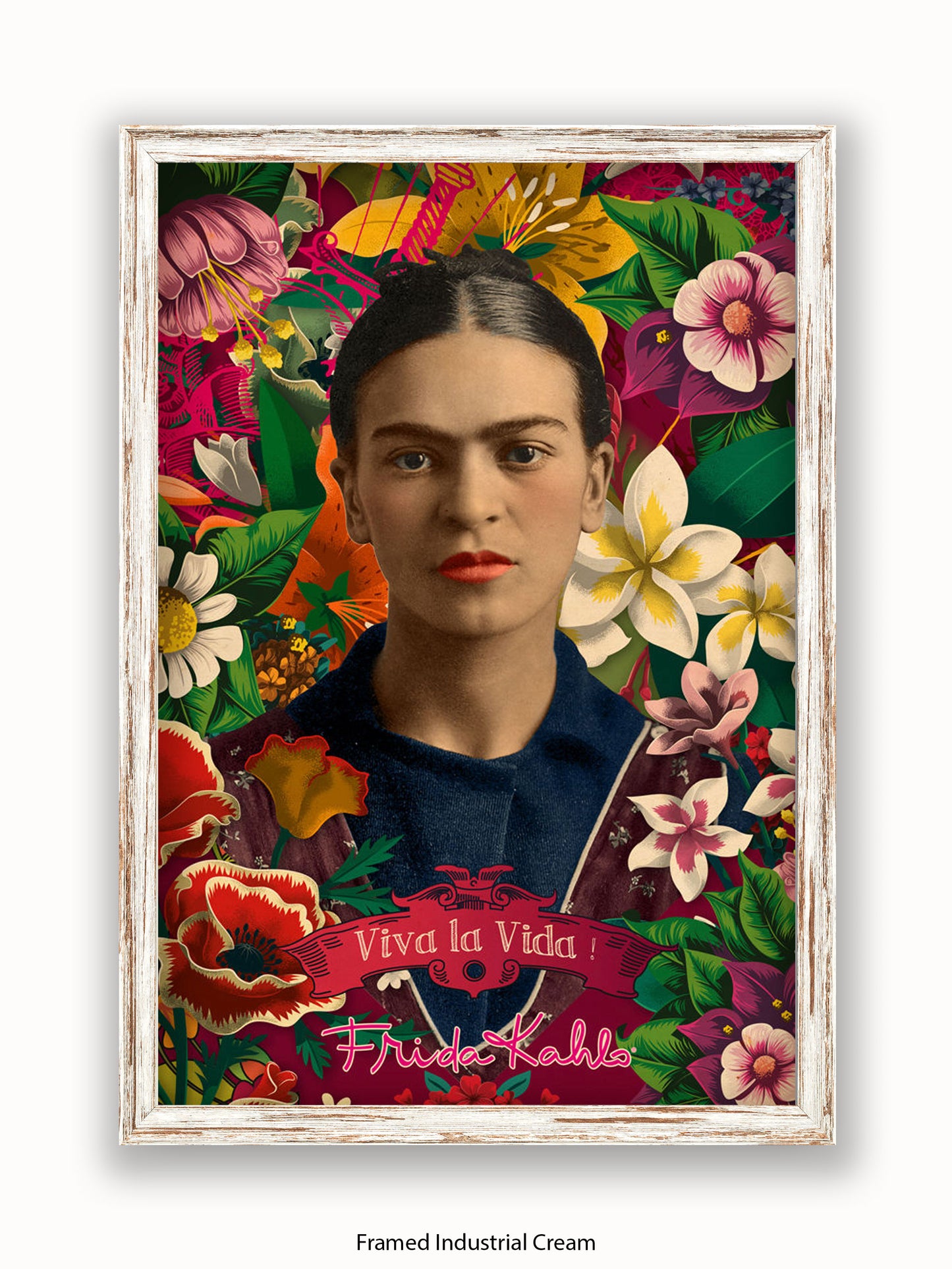 Frida Kahlo Viva La Vida Poster