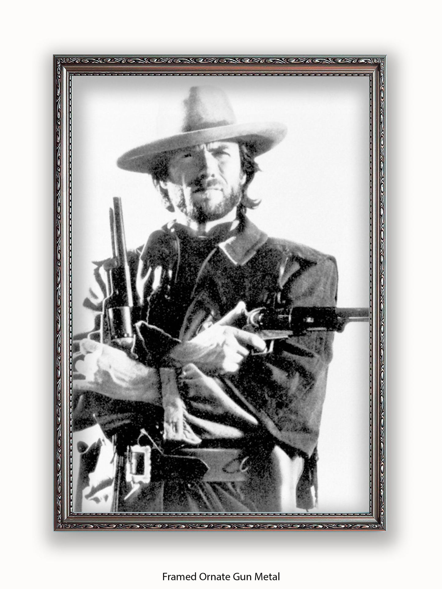 Clint Eastwood Guns Poster