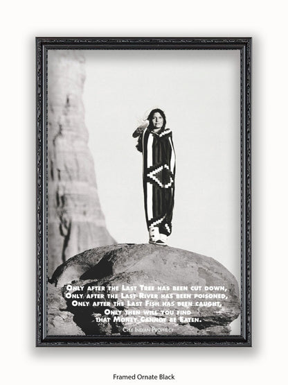 Indian Prophecy Woman Poster