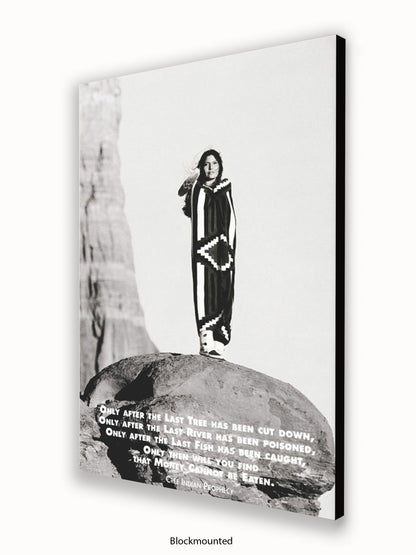 Indian Prophecy Woman Poster