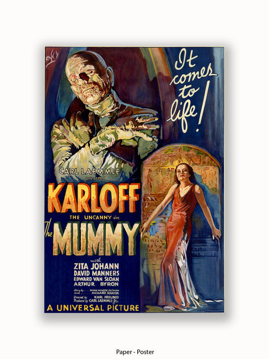 Mummy Film Promo Poster