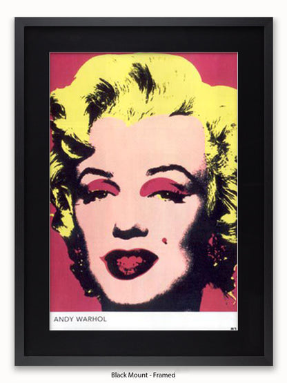 Marilyn Monroe Andy Warhol Pop Art Poster