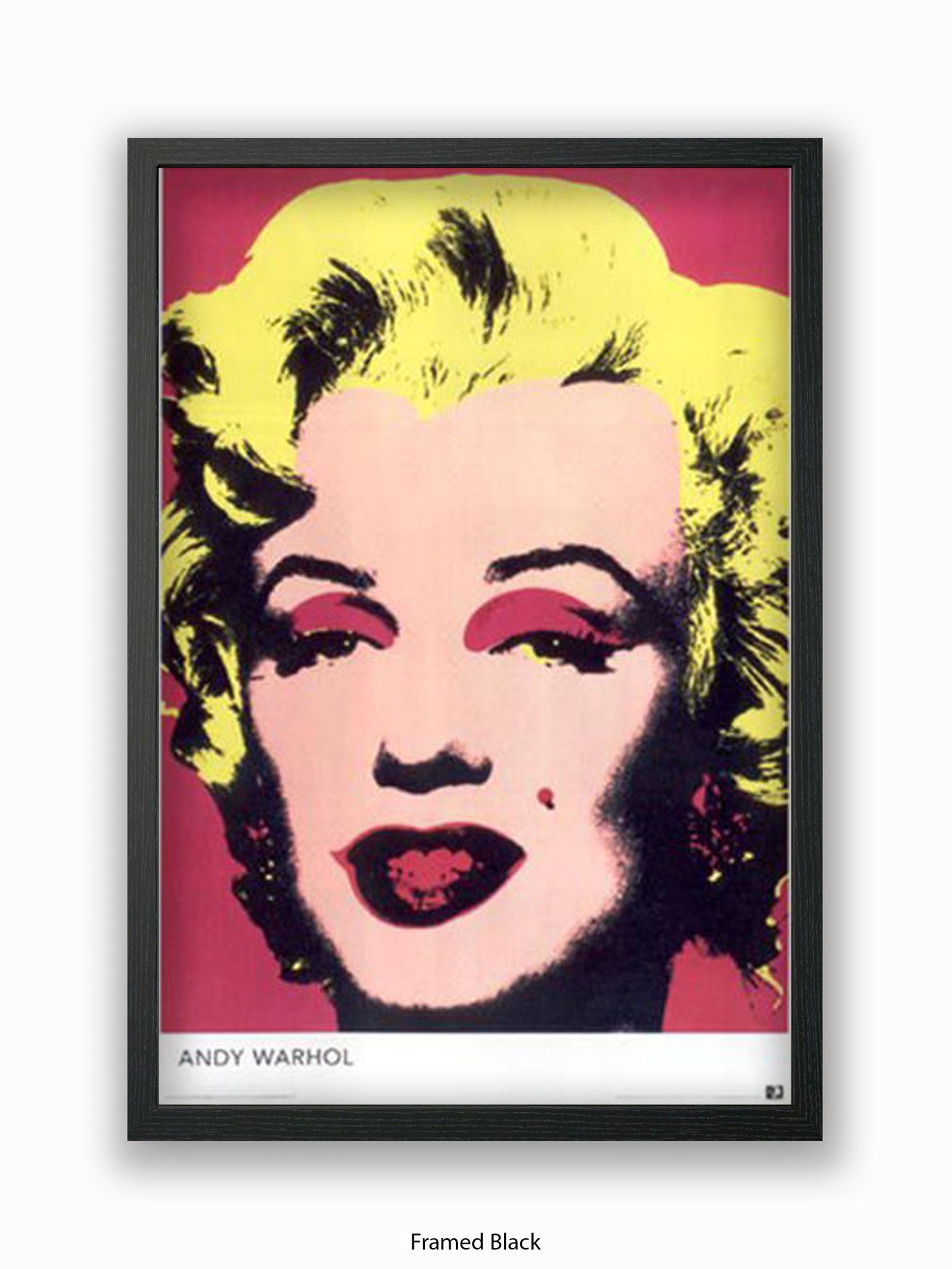 Marilyn Monroe Andy Warhol Pop Art Poster