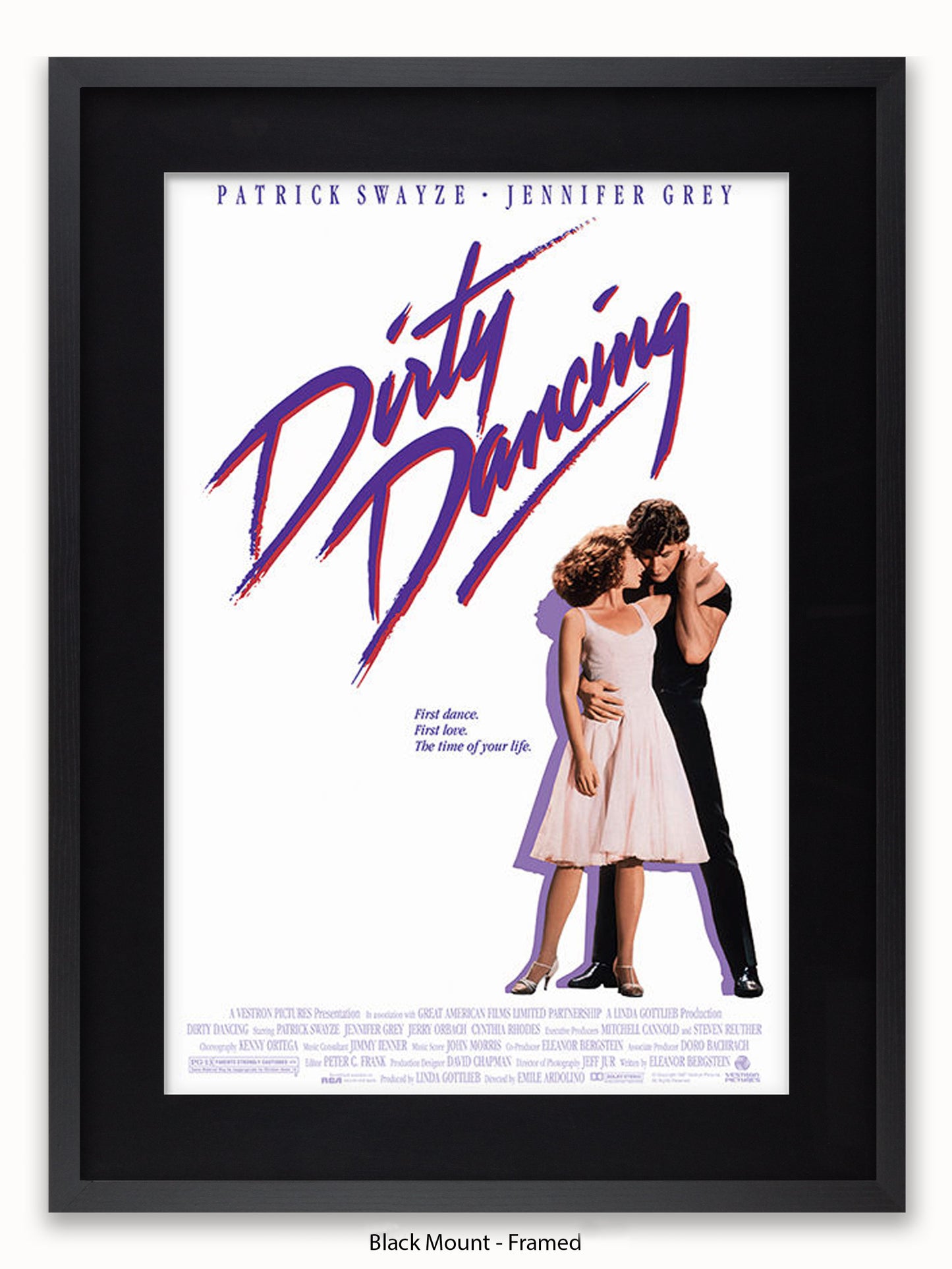 Dirty Dancing Film Promo Poster