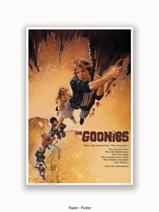 Goonies Film Promo Poster