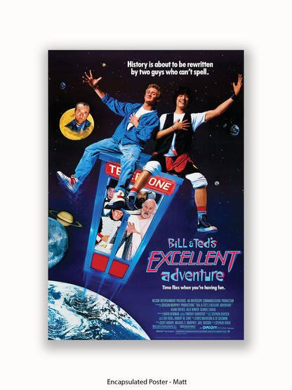 Bill & Ted's Excellent Adventure Poster