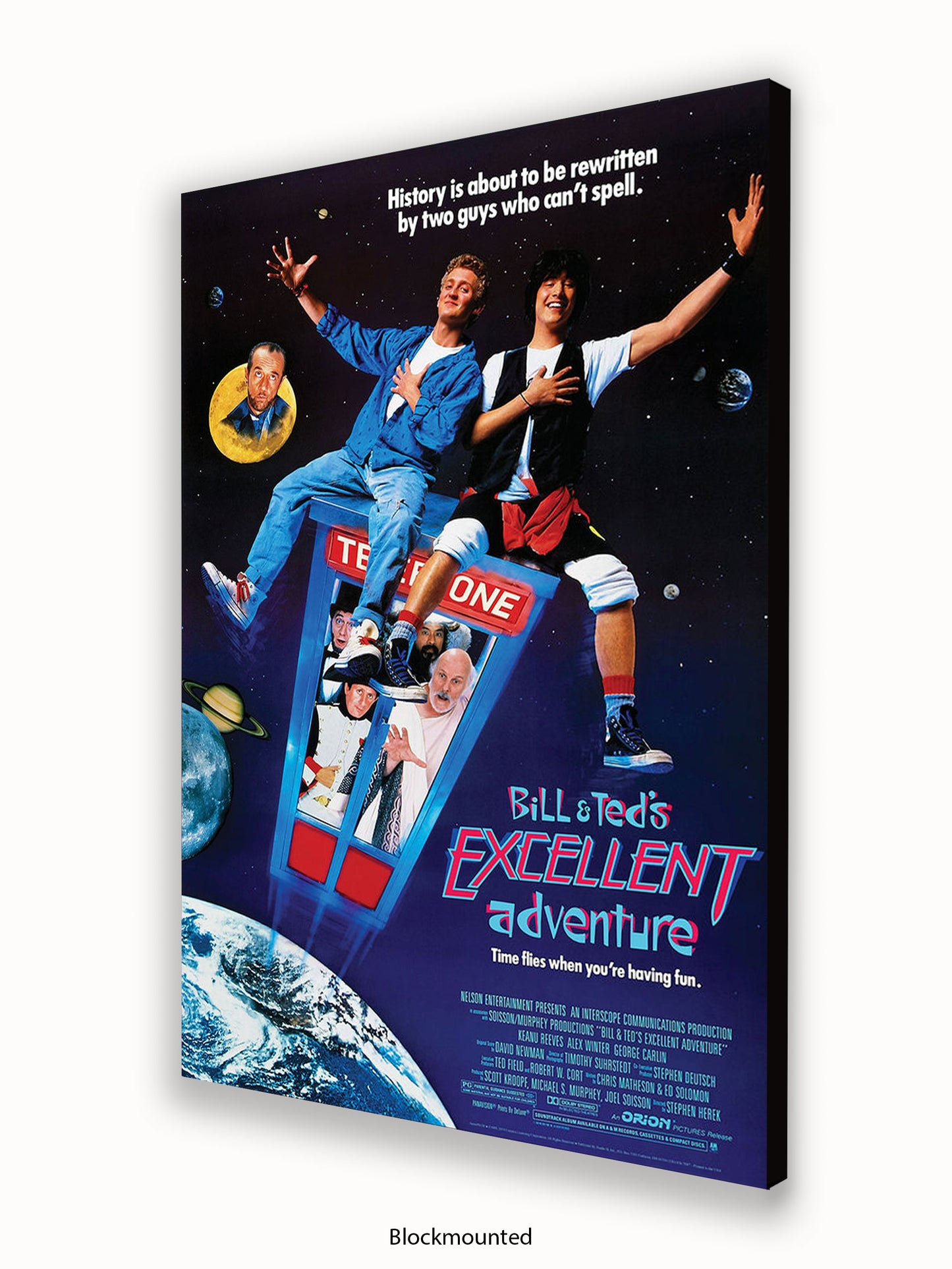 Bill & Ted's Excellent Adventure Poster