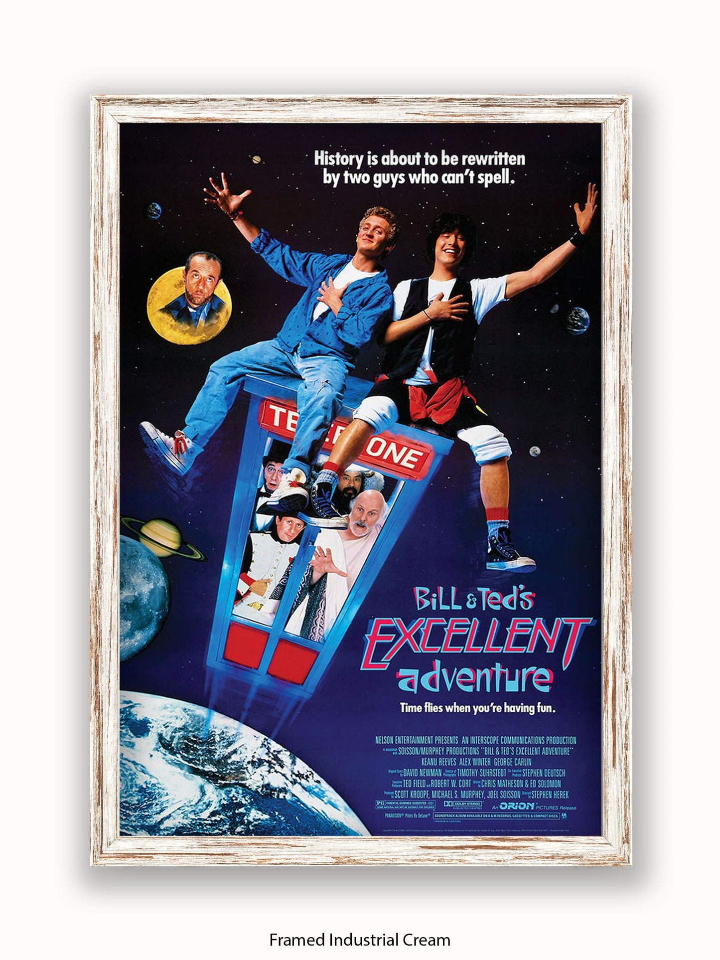 Bill & Ted's Excellent Adventure Poster